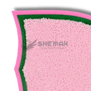 แผ่นผ้ากำมะหยี่มีฮู้ดแผ่นผ้ากำมะหยี่มีฮู้ดแผ่นติดเสื้อโลโก้3D แฟชั่นแบบกำหนดเองได้ - Product Image 6