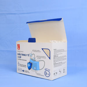 High Quality Custom Paper Box for Health Safety <b>Products</b> <b>Packaging</b> Solution for Face Masks with Matt Lamination Offset <b>Printing</b> - Product Image 5