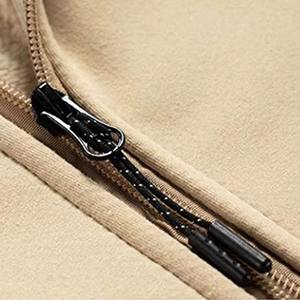 Sudaderas Personalizadas Casuales Lisas para Correr, Conjuntos Deportivos Cálidos y Suaves, Trajes Deportivos de Poliéster con Bordado, Sudaderas con Capucha para Hombre - Product Image 3