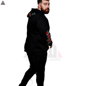 Nouveauté : Sweat à capuche pour homme en molleton 100% coton, léger, respirant, pour l'hiver, broderie, logo personnalisé de haute qualité - Product Image 3