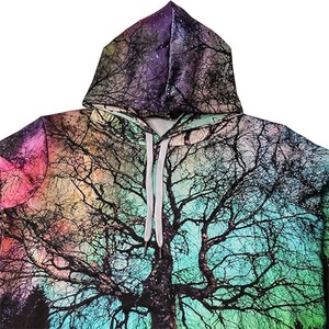 2025 invierno moda sublimación sudaderas con capucha OEM logotipo personalizado impresión completa 100% poliéster transpirable ropa deportiva pulóver sudaderas - Product Image 1