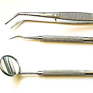 Ensemble de pinces dentaires manuelles de base de qualité supérieure, réutilisables, certifiées CE, outils d'examen - Product Image 3