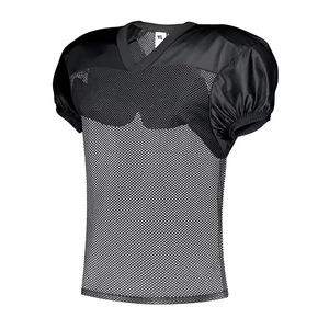 Maillot de Rugby Oversize Brodé Personnalisé Haut Respirant Vêtements de Football Américain Noir Grande Taille - Product Image 1