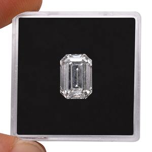 เพชรที่ปลูกในห้องปฏิบัติการรูปทรงมรกต3กะรัต E สี VVS1ได้รับการรับรอง IGI cvd/hpht เหมาะสำหรับแหวนโซลิแทร์และเครื่องประดับของดีไซเนอร์ - Product Image 1