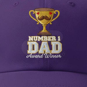 Gorra especial personalizada para el Día del Padre con costuras premium y un estilo urbano moderno. - Product Image 6