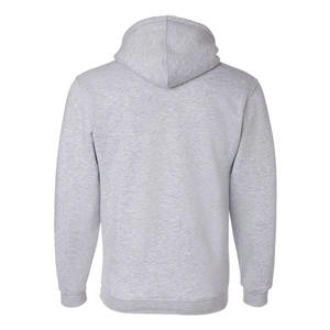 Nueva moda logotipo personalizado liso suave algodón 100% poliéster hombres sudaderas con capucha pulóver en blanco para hombres - Product Image 3