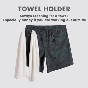 Pantalones cortos de hombre con estampado personalizado de tela transpirable diseño OEM ideal para eventos deportivos de moda y regalos - Product Image 3