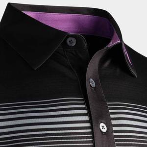 Camisas Polo para Hombre de Talla Grande, Color Sólido, Personalizadas con Impresión, MOQ Bajo, Venta Caliente, Camisas de Golf de Manga Corta para Hombre, Personalizadas - Product Image 2