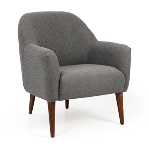 Silla de Descanso Ron Mam, Ecológica, Portátil, Contemporánea, Moderna, para Sala de Estar, con Patas de Madera y Acrílico - Product Image 1