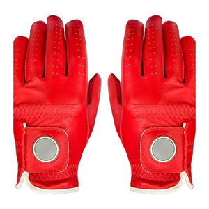 Gants de golf professionnels anti-dérapant Cabretta cuir hommes main gauche main droite Durable Flexible OEM ODM Logo personnalisé fabricant - Product Image 1