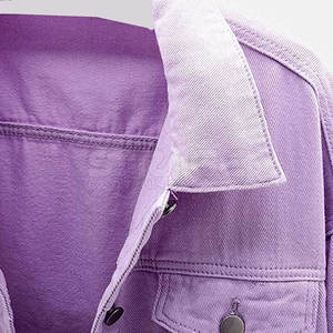 Veste en jean moderne pour femmes, design élégant, confort quotidien, forme classique, texture de tissu lisse, coton tricoté, coton léger - Product Image 4