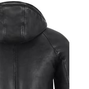 แจ็กเก็ตหนังแท้สตรีทสูง - Product Image 6