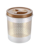 Conteneur de stockage alimentaire en plastique PP moderne, écologique, moulé par injection, hermétique, 7500 ml, avec couvercles, élégant, isolé, pour la cuisine et l'hôtellerie