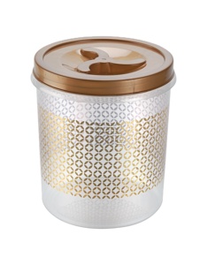 Modern 5kg BPA-Free Insulation Cup 5000ml round Shape Bulk PP Printed Plastic Food <b>Container</b> for Home or Hotel Use - Product Image 3
