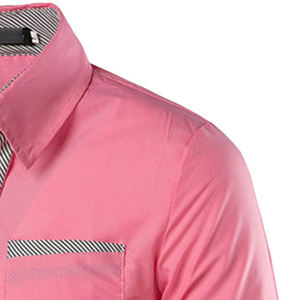 เสื้อเชิ้ตผู้ชายเนื้อผ้านุ่มใส่สบายระบายอากาศได้ดีแห้งเร็วสไตล์ไม่ซ้ำใคร - Product Image 2