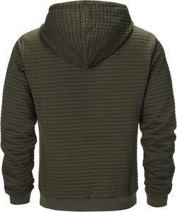 เสื้อฮู้ดแบบสวมหัวระบายอากาศได้สำหรับผู้ชายเสื้อมีฮู้ดผ้าฟลีซผ้าฝ้าย GSM - Product Image 3