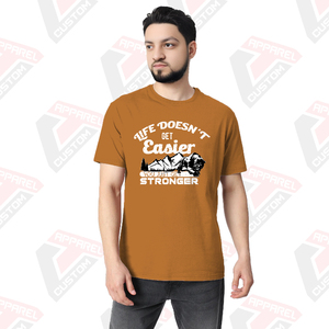 Camiseta cómoda ultrasuave esencial para hombre para el verano, apliques ecológicos, decoración, tela vaquera Batik de pana, opciones - Product Image 1