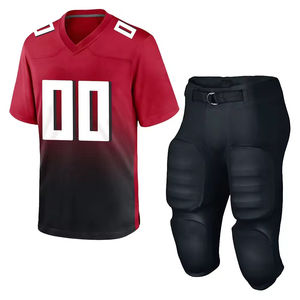 Conjunto de Uniforme de Fútbol Americano para Entrenamiento de Alto Rendimiento, Ligero, de Poliéster, para Adultos - Product Image 1