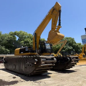 Excavatrice amphibie Caterpillar 320D2L d'occasion, 20T, pour travaux sur terre et en eau, d'origine japonaise, excavatrices amphibies 320d. - Product Image 1