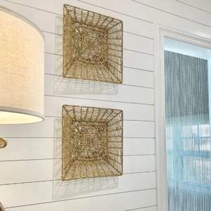 Decoraciones colgantes de pared de algas marinas de madera de alta calidad dormitorio o sala de estar estilo Vintage Vietnam diseños OEM hechos a mano - Product Image 3