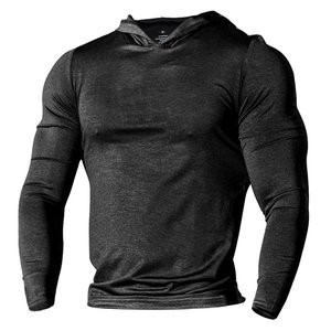 Sudadera Deportiva Ligera de Forro Polar Ecológico para Hombre, de Manga Larga, con Capucha, Diseño Sólido, Informal, para Entrenamiento - Product Image 6