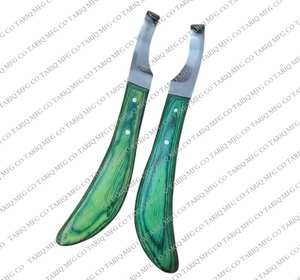 Couteau à sabot vétérinaire durable main gauche main droite maréchal-ferrant couteaux à sabot tranchants par TARIQ MFG CO CE ISO EU - Product Image 1