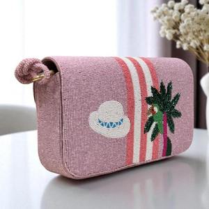 Sac perlé à la main à la mode Sac à main perlé à la mode pour filles disponible au prix de gros pour l'exportation depuis l'Inde - Product Image 4