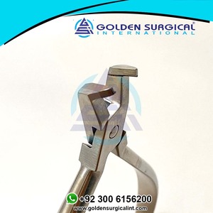 Alicates de corte de extremo distal, cortador de filamento de alambre de acero inoxidable para dentista, alambres de arco de ortodoncia, juego dental de instrumentos quirúrgicos - Product Image 3