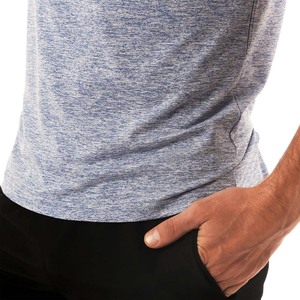 Club de remise en forme respirant Tri Blend débardeur personnalisé coton hommes Gym Singlets - Product Image 4