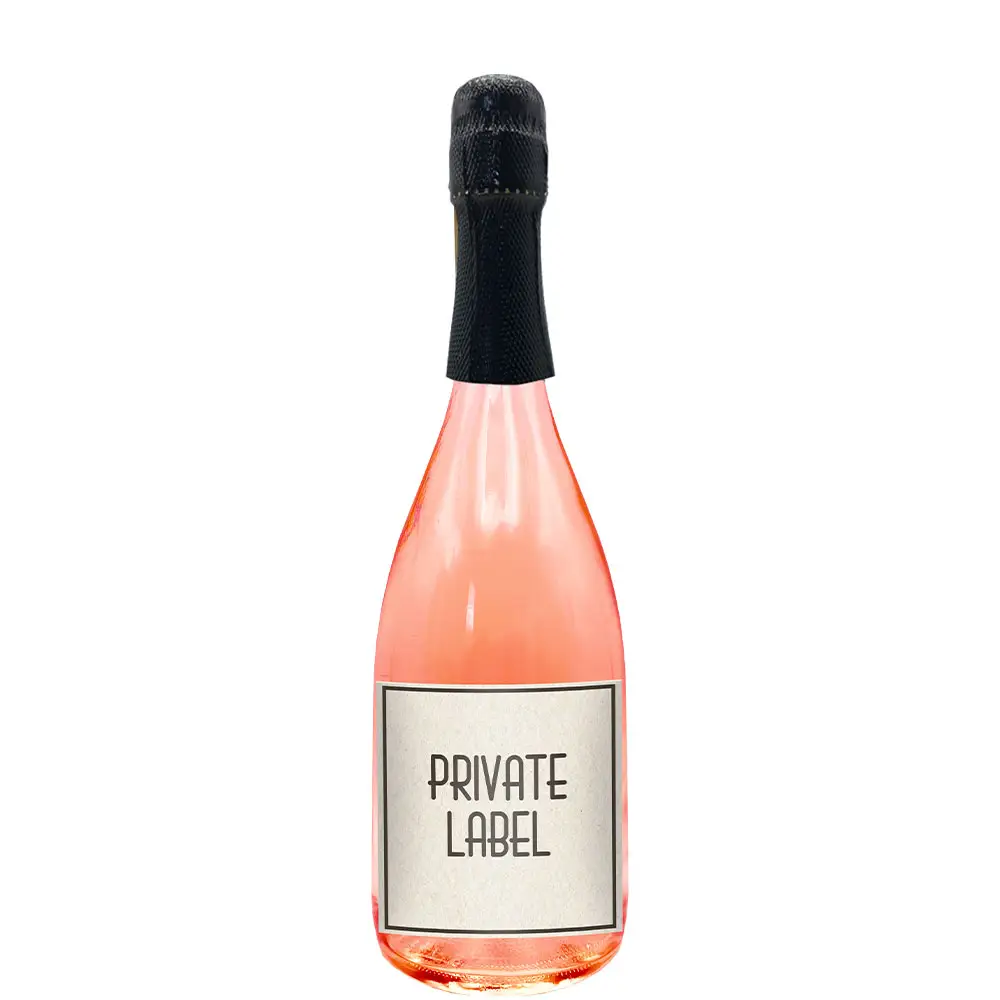 Prosecco DOC Rose wine personalized label restaurant hotel corporate gadget ideas Christmas gifts merchandising