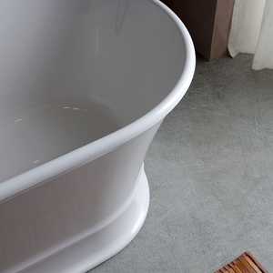 อ่างอาบน้ำทรงวงรีคลาสสิก ดีไซน์พรีเมียมสำหรับห้องกลาง - Product Image 4