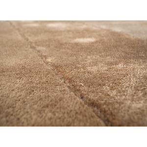 พรมขนสัตว์และวิสโคสทอมือลายเรขาคณิตสีเบจและสีน้ำตาลสำหรับตกแต่งบ้าน-TNQ-3229 - Product Image 3