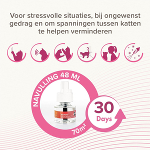 Mèo làm dịu khuếch tán nạp cho mèo dầu <span class=keywords><strong>valerian</strong></span> lâu dài để làm dịu Tương thích với hầu hết các bộ khuếch tán để giảm căng thẳng - Product Image 4