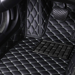 <span class=keywords><strong>Tapis</strong></span> <span class=keywords><strong>de</strong></span> <span class=keywords><strong>sol</strong></span> <span class=keywords><strong>de</strong></span> <span class=keywords><strong>voiture</strong></span> pour <span class=keywords><strong>BMW</strong></span> pour la série <span class=keywords><strong>3</strong></span> Trois compartiments avec deux portes 2008-2011 Antidérapant Accessoires d'intérieur en cuir Riz noir - Product Image 2