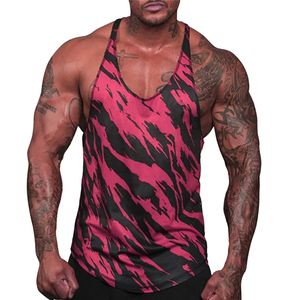 Wholesale Men's Cotton Bamboo Fiber Tank Tops Custom Logo Printed Knitted weave <b>Unbeatable</b> Prices from Pakistan - Product Image 1