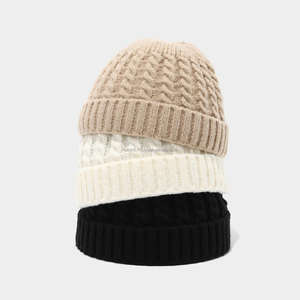 Gorro de Punto Trenzado para Invierno, Cálido, Suave y Elástico, para Hombres y Mujeres, Uso Casual al Aire Libre en Clima Frío - Product Image 4