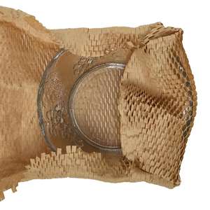 Eco-Friendly Honeycomb Core Cushioning <b>Wrap</b> Kraft Paper and Wood Flexible and Recyclable - Product Image 4