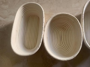 Juego de cestas de prueba de pan de Vietnam, cestas de prueba de pan Banneton de ratán ovaladas, ángulo de 20*14*7cm - Product Image 6