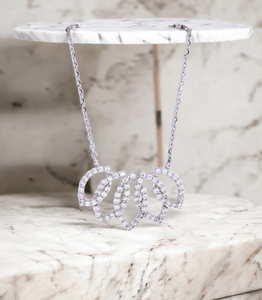 Diamond Journey 0.50 Carat round FG/VS Lab Grown Diamond 18 Inches <b>Necklace</b> in Sterling <b>Silver</b> Wholesale Product - Product Image 3