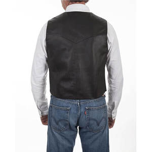 Gilet sans manches en cuir véritable pour homme, automne-hiver, vêtement d'extérieur décontracté et respirant 2026 - Product Image 6