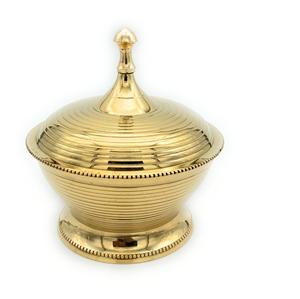 Utensilios reales, cuenco redondo de acero inoxidable para frutas, vajilla con acabado antiguo, accesorios decorativos, embalaje de cartón - Product Image 1