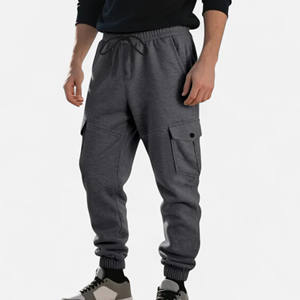 Pantalon de jogging pour homme, style décontracté et sportif, coupe ample, léger, en tissu non tissé, respirant, écologique, idéal pour l'hiver - Product Image 3