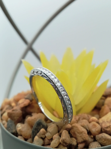 Starsgem Original Bague de mariage et de fiançailles en or 14 carats avec diamant pour femme Bijoux fins personnalisés avec certificat IGI pour les fêtes - Product Image 5