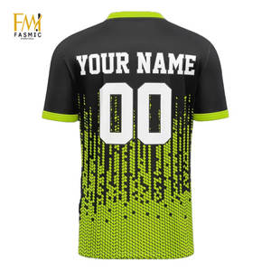 Maillot de Football Respirant Imprimé Logo Personnalisé pour Hommes Ensemble de Marque Privée de Haute Qualité Prix Bas avec 100% Polyester - Product Image 3