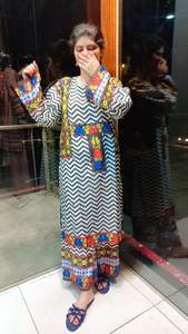 Última colección 2024, vestido de invierno listo para mujer, tela Karandi, traje paquistaní Salwar Kameez, ropa india y pakistaní - Product Image 4