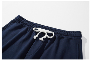 Pantalones cortos de algodón transpirables con logotipo personalizado para hombre - Product Image 5