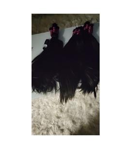 Hamsonhair Vietnam 100% Máquina de extensiones de cabello humano virgen sin procesar Paquete a granel de trama doble Envío gratis a Brasil - Product Image 2