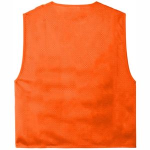 Gilet de sécurité réfléchissant haute visibilité pour l'hiver, vente en gros, 5 poches, service OEM, lavé, pour travaux de construction, pour hommes - Product Image 6