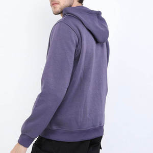 Nouveauté Sweat à capuche pour homme en mélange de polyester uni Style tendance Look élégant Vente flash sweats à capuche - Product Image 6
