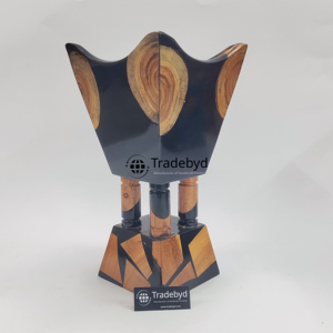 Wooden Resin Bakhoor burner Handmade <b>Aroma</b> <b>Diffuser</b> Premium Quality for Luxury Home Decor Meditation Ambience Gifting Tradebyd - Product Image 4